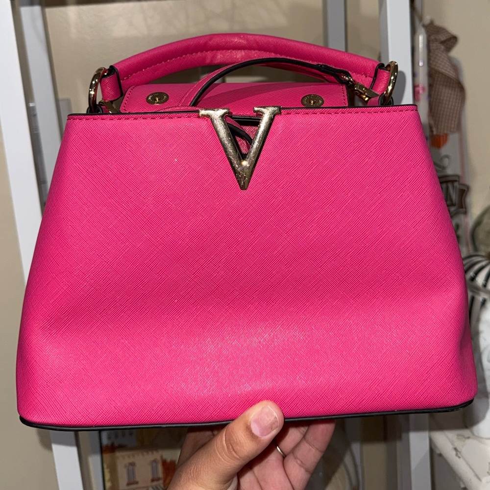 Pink Designer Handbag